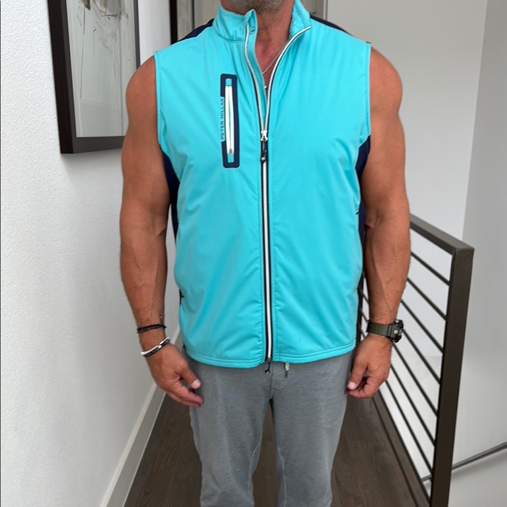 Peter Millar Blue Performance Vest - image 1